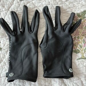 Lululemon Black Gloves